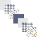 Hudson Baby Unisex Baby Cotton Flannel Receiving Blankets Bundle, Construction Work, One Size