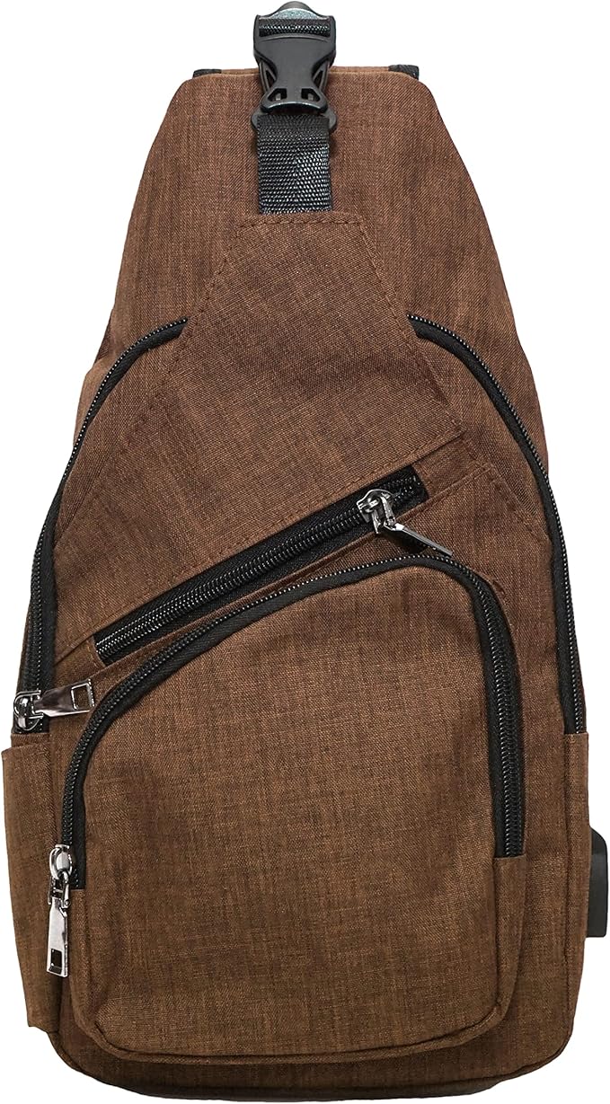 Nupouch Anti-Theft Daypack: Anti Theft Crossbody Bag, Lightweight for Travel, Hiking, or Everyday Pickpocket Protection