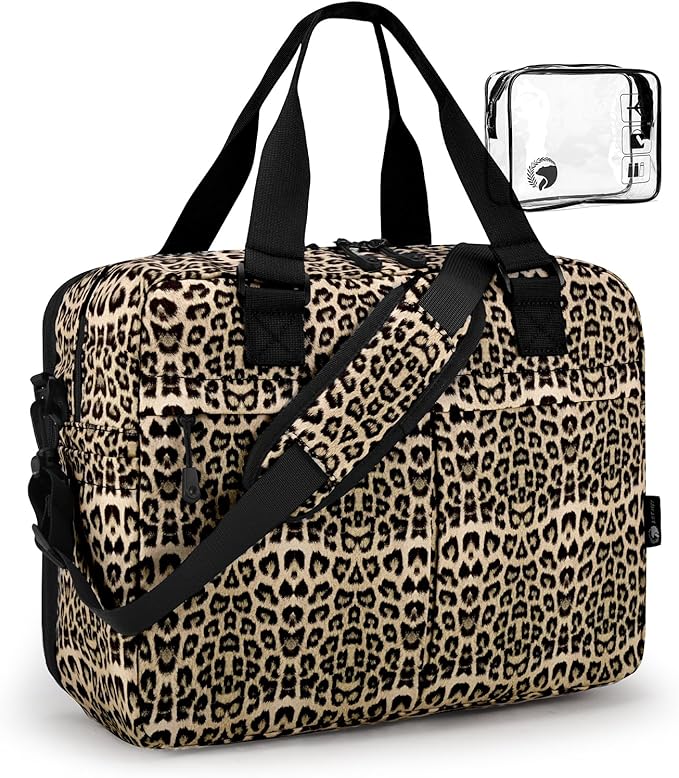 40x30x15cm Personal Item Travel Bag 16x12x6 Under-seat Carry on Bags for Airplanes 20L Expandable 30L Lightweight Duffle Bag Weekender Bags with Wet Pocket for Gym Overnight Hospital