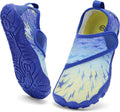 Kids Water Shoes Boys Girls - Wide Toe Box Quick Dry Barefoot Shoes Breathable Non Slip Aqua Athletic Sneakers for Swim Beach Pool Kayak Hiking Sand Walking Travel Essentials (Little Kid/Big Kid)