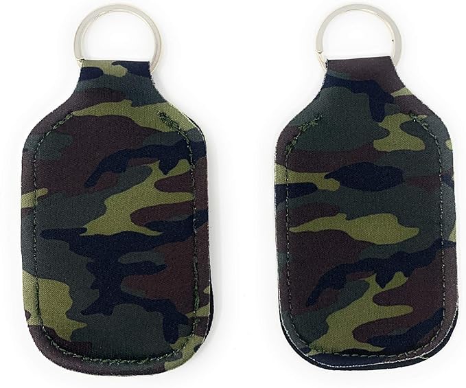 Daisy Lane Hand Sanitizer Holder for Backpack Kids Travel Size Baseball Softball Keychain