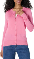 Amazon Essentials Women's Lightweight Crewneck Cardigan Sweater (Available in Plus Size)