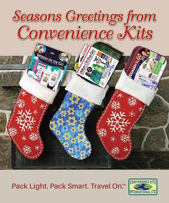 Convenience Kits “Man On The Go” Premium 10-Piece Travel Kit