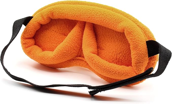 Wild Essentials Infinity Fleece Luxury Sleep Mask - Pumpkin Spice
