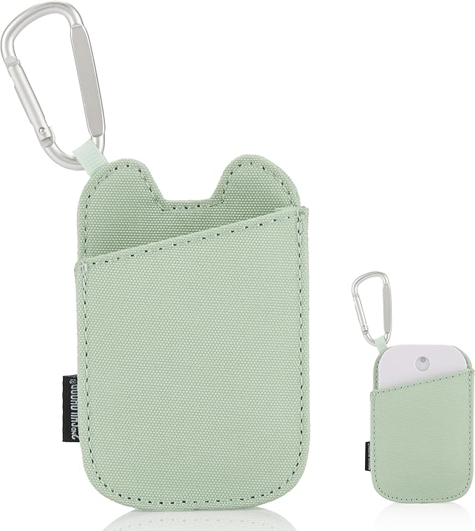 2nd Childhood Hand Sanitizer Holder Compatible with Touchland Mist Spray 1 FL OZ - Keychain Case Clip for Purse, Bag