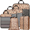 Cambond Compression Packing Cubes for Travel Women - Lightweight Luggage Organizers Bag Packing Cubes for Carry on Suitcases