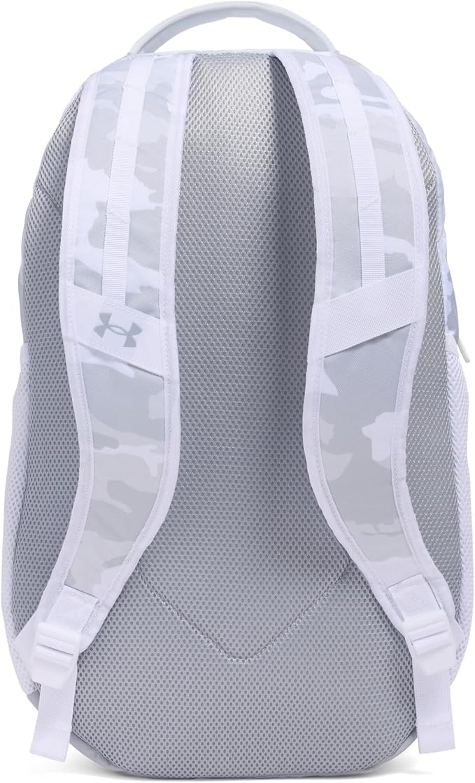 Under Armour Hustle 6.0 Backpack, Mod Gray/Metallic Silver, One Size