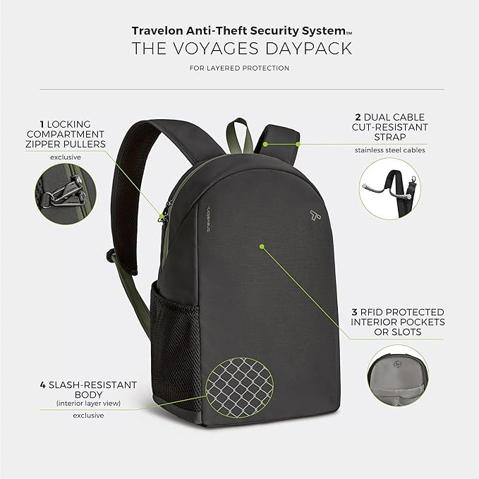 Travelon Anti-Theft The Voyages Daypack