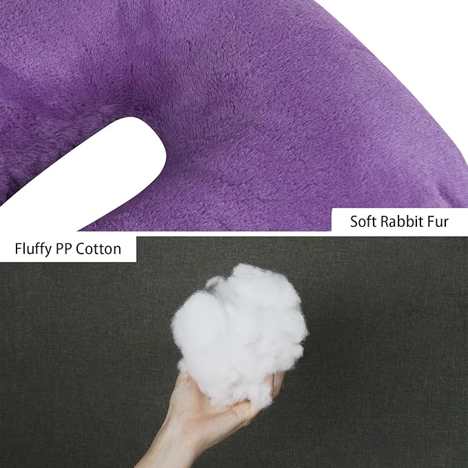 Atablyn Travel Pillows for Car Back Seat U Shaped Travel Pillow Cushion Car Pillow for Family Sleeping Airplane Adults and Children Head Neck and Body Support Long Distance Journey Accessories
