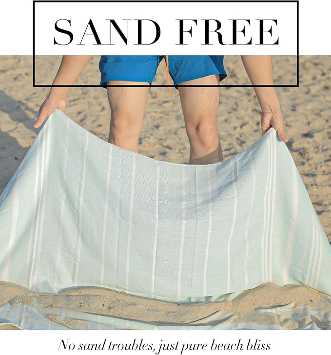 Extra Large Throw Blanket Giant Turkish Beach Towel Airplane Travel Essentials Camping Gear Must Haves Accessories Flight Hawaii Honeymoon Summer Vacation Stuff Camper Roadtrip Road Trip Gadgets