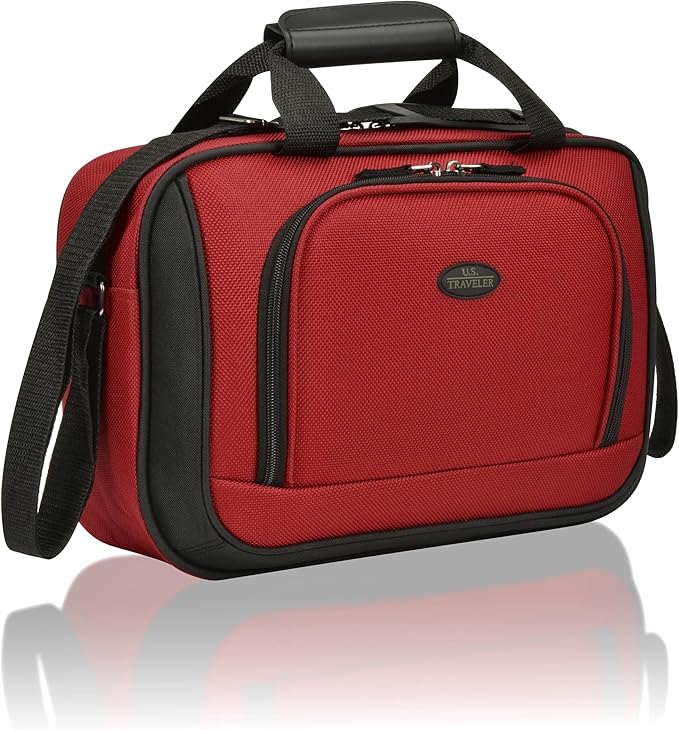 U.S. Traveler Rio 14" Travel Tote Bag, Lightweight 1200D Carry-On Bag for Women & Men, Parent SKU