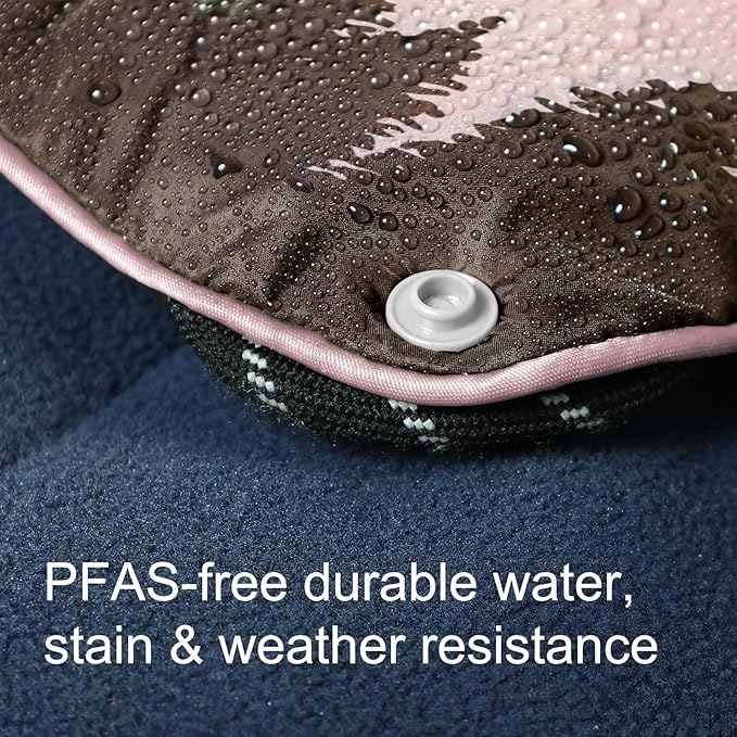 Mini Camping Blanket, Puffy Polar Fleece Blanket Lightweight Warm Outdoor Blanket for Camping,Traveling, Stadium, Hiking, Picnics