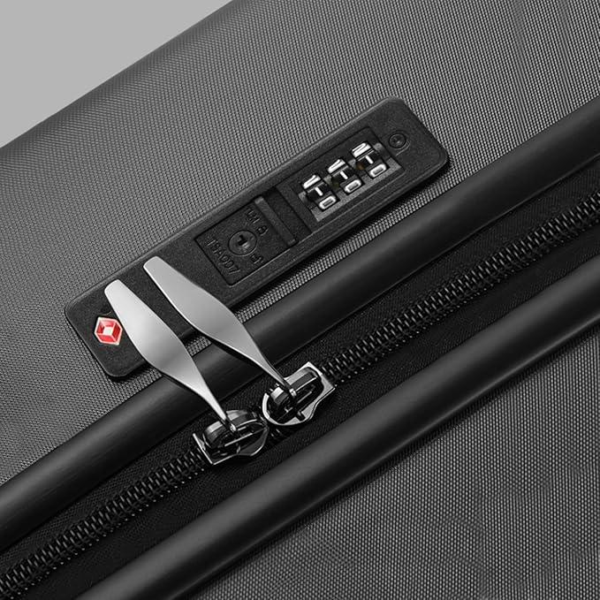 2-Pack TSA Locks for Luggage, Luggage Locks TSA Approved, Small Travel Combination Lock for Luggage Bag Backpack Baggage Suitcase, Black EA354N