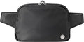 Anti Theft Fanny Pack 2L Belt Bag Crossbody Bag for Women Men Rfid Blocking Sling Waist Bags for Travel, Black