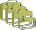 BAGAIL Clear Packing Cubes Packing Organizer for Travel Accessories Luggage suitcase