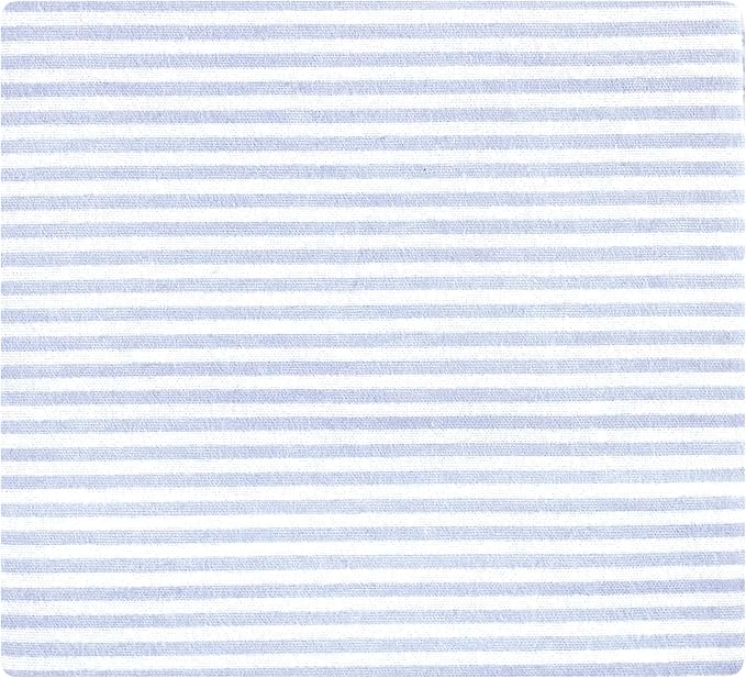 Hudson Baby Unisex Baby Cotton Flannel Receiving Blankets 7-Pack Bundle, Blue Cosmos, One Size