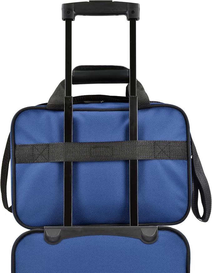 U.S. Traveler Rio 14" Travel Tote Bag, Lightweight 1200D Carry-On Bag for Women & Men, Parent SKU