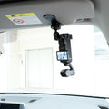 PellKing Car Visor Camera Mount for DJI Osmo Pocket 4 3-360° Adjustable Dashboard Vlog Kit, Perfect for Driving POV Videos, Travel Vlogging & Road Recording