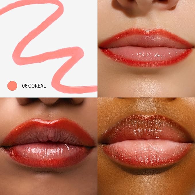 Sacheu Lip Liner STAY-N Peel Off Lip Stain — Long Lasting Waterproof Lip Tint with Hyaluronic Acid & Vitamin E — Transfer Proof Matte Finish, Vegan & Cruelty-Free (COREal)