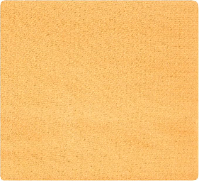 Hudson Baby Unisex Baby Cotton Flannel Receiving Blankets Bundle, Citrus Orange, One Size