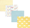 Hudson Baby Unisex Baby Cotton Flannel Receiving Blankets, My Sunshine, One Size