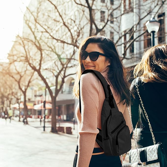Nupouch Anti-Theft Daypack: Anti Theft Crossbody Bag, Lightweight for Travel, Hiking, or Everyday Pickpocket Protection