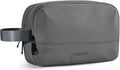 BAGSMART Travel Toiletry Bag for Men, Dopp Kit Water Resistant Shaving Bag for Toiletries Accessories, Grey-Medium
