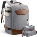 LOVEVOOK 40L Travel Backpack for Women Men, Large Carry on Backpack for Airplanes TSA Personal Item Travel Bag fits 15.6" Laptop, Waterproof Weekender Essentials Airline Approved with 2 Packing Cubes