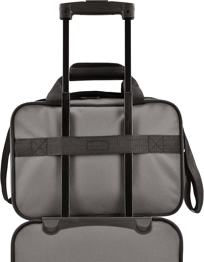 U.S. Traveler Rio 14" Travel Tote Bag, Lightweight 1200D Carry-On Bag for Women & Men, Parent SKU