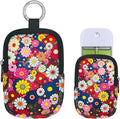 Neoprene Hand Sanitizer Holder Compatible with Touchland, Shockproof Protective Sleeve with Zipper & Snap Hook, Travel Case