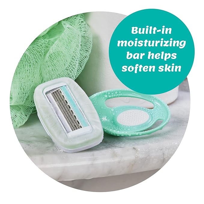 Schick Intuition Go Disposable Razor for Sensitive Skin, 1ct, Razors Sensitive Skin, Women’s Disposable Razors with Organic Aloe, Travel Razor | Stocking Stuffer