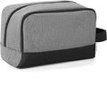 Elviros Travel Toiletry Bag for Men Hanging Dopp Kit Shaving Bag Toiletries Organizer Small Toiletry Bag for Traveling (Grey&Black,Large)