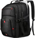 Z-MGKISS 18.4 Large Travel Backpack, USB Computer Bagpack Fits 18.4 Inch Laptop, Business Backpack for Men, TSA Flight Approved, Laptop Backpacks, Black