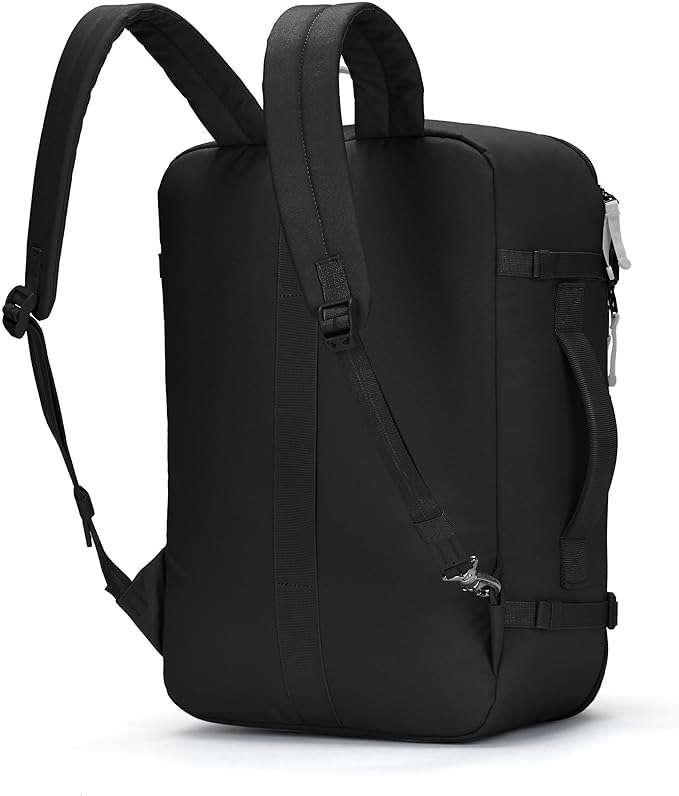 Pacsafe GO Anti Theft 34L Carry-on Backpack, Jet Black