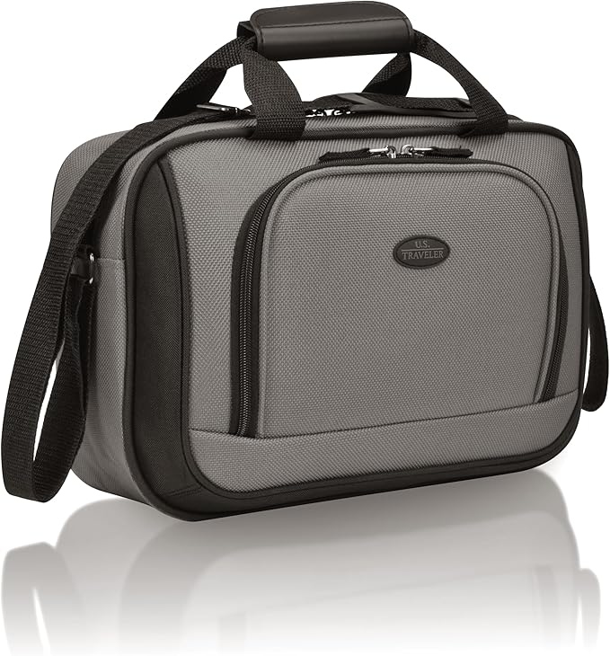 U.S. Traveler Rio 14" Travel Tote Bag, Lightweight 1200D Carry-On Bag for Women & Men, Parent SKU