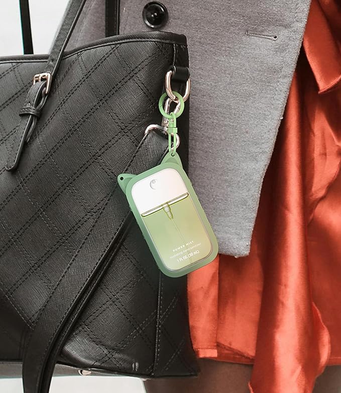 Sonnorel Silicone Case Compatible with Touchland Hand Sanitizer Spray (Fit for 1 FL OZ/30 mL Ver), Portable keychain