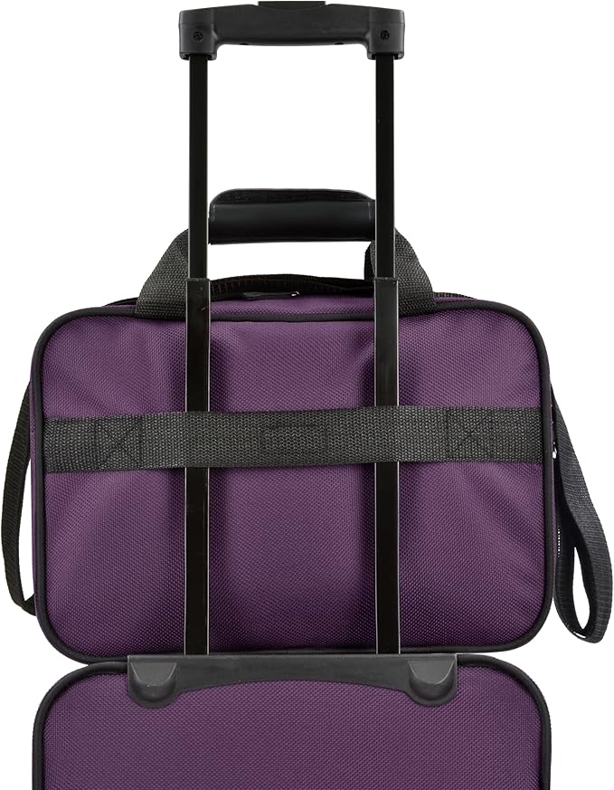 U.S. Traveler Rio 14" Travel Tote Bag, Lightweight 1200D Carry-On Bag for Women & Men, Parent SKU