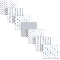 Luvable Friends Unisex Baby Cotton Flannel Receiving Blankets, Boy Feathers 7-Pack, One Size