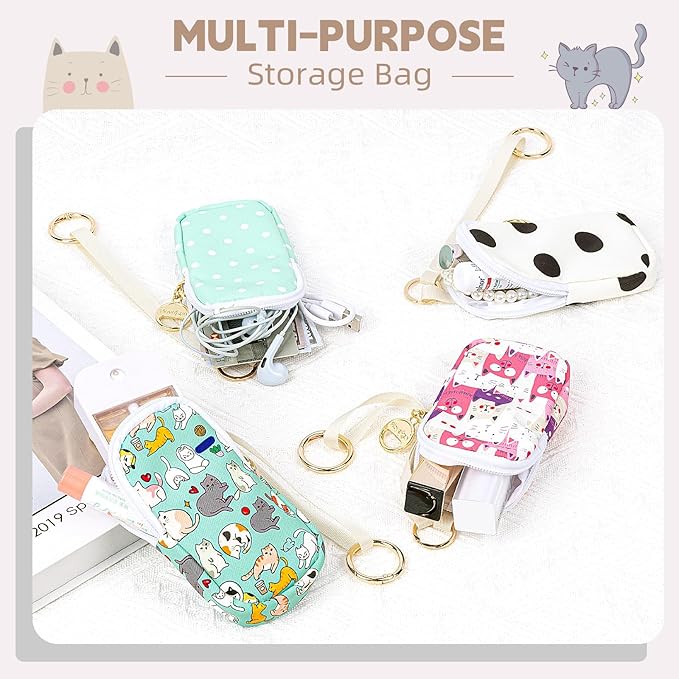 Hand Sanitizer Spray Case Compatible with T0uch-land, Hand Sanitizer Holder Bag with Ring Buckle & Wrist Strap