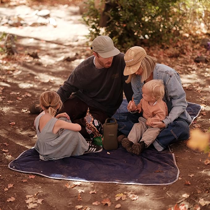 Gravel Layover Travel Blanket – Ultra-Light Compact Blanket for Camping and Outdoor Adventures - Down Alternative Portable Travel Blanket for Layovers & Road Trips (Spruce)