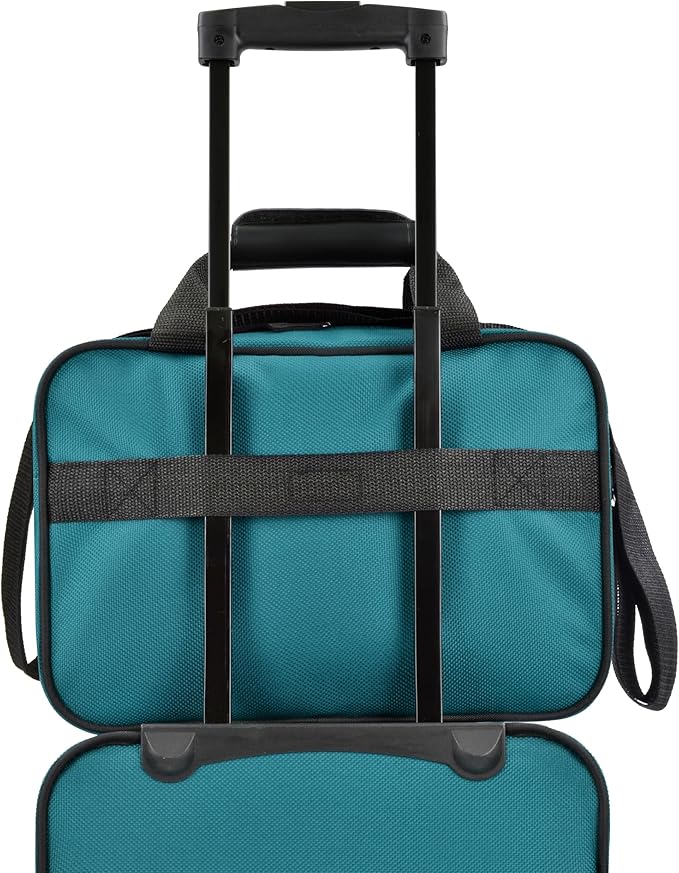 U.S. Traveler Rio 14" Travel Tote Bag, Lightweight 1200D Carry-On Bag for Women & Men, Parent SKU