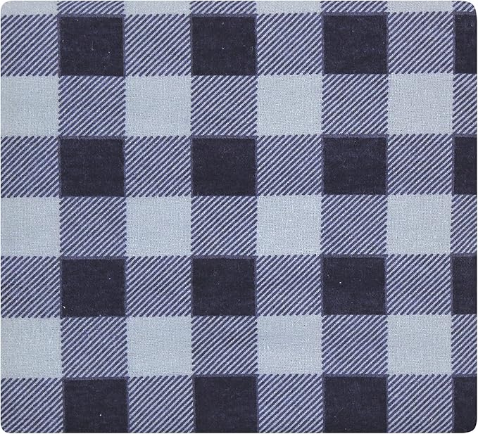 Hudson Baby Unisex Baby Cotton Flannel Receiving Blankets, Construction, One Size