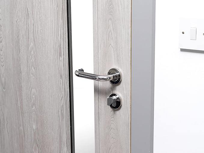 Cardea Solutions Safe-Loc Portable Door Lock Travel Lock Additional Security Lock from The Inside of The Door, Orange, Small