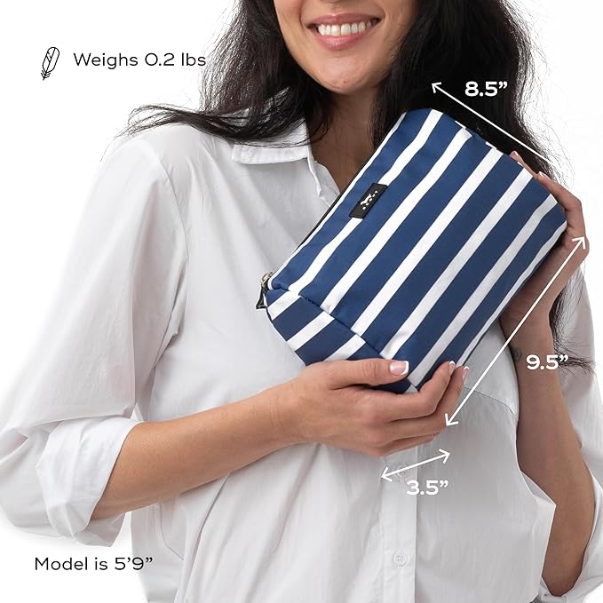 SCOUT Packin' Heat - Large, Water-Resistant, Zip Close Makeup Bag for Women- Toiletry Travel Bag - Cosmetic Bag