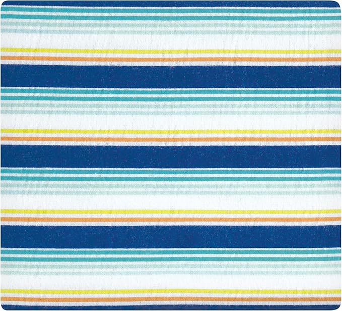 Hudson Baby Unisex Baby Cotton Flannel Receiving Blankets, Surfer Dude, One Size