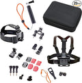 Rollei Protective, Robust, Steady, Waterproof, Outdoor Actioncam Mount Set - Compact, Multicolor (21639)