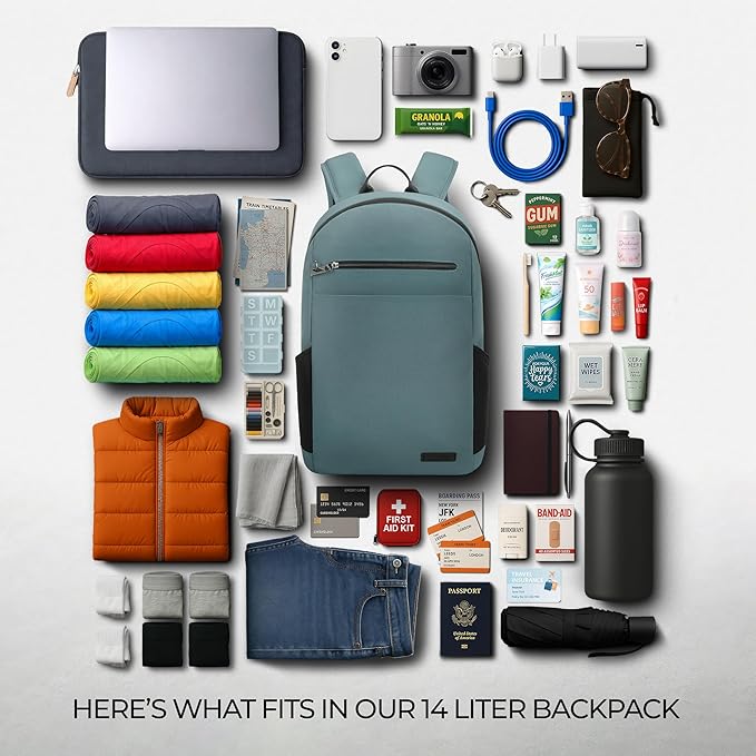 Travelon Anti-Theft Metro Backpack with RFID blocking pouch/NEW HARDWARE