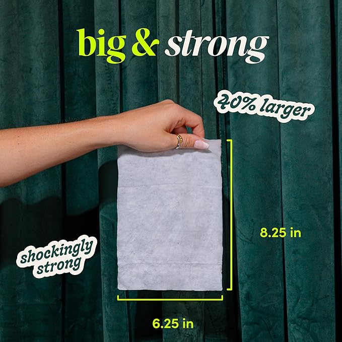 goodwipes Flushable Butt Wipes - Vitamin E & Aloe - Sewer & Septic Safe - Extra Large Adult Wet Wipes For Women & Men - Bathroom Essentials - Shea-Coco, 418 Count (8 Packs + 1 Travel)