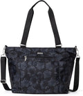 Baggallini Essential Laptop Tote - Work Tote Bag with Laptop Sleeve - Lightweight Travel Crossbody Shoulder Bag for Women