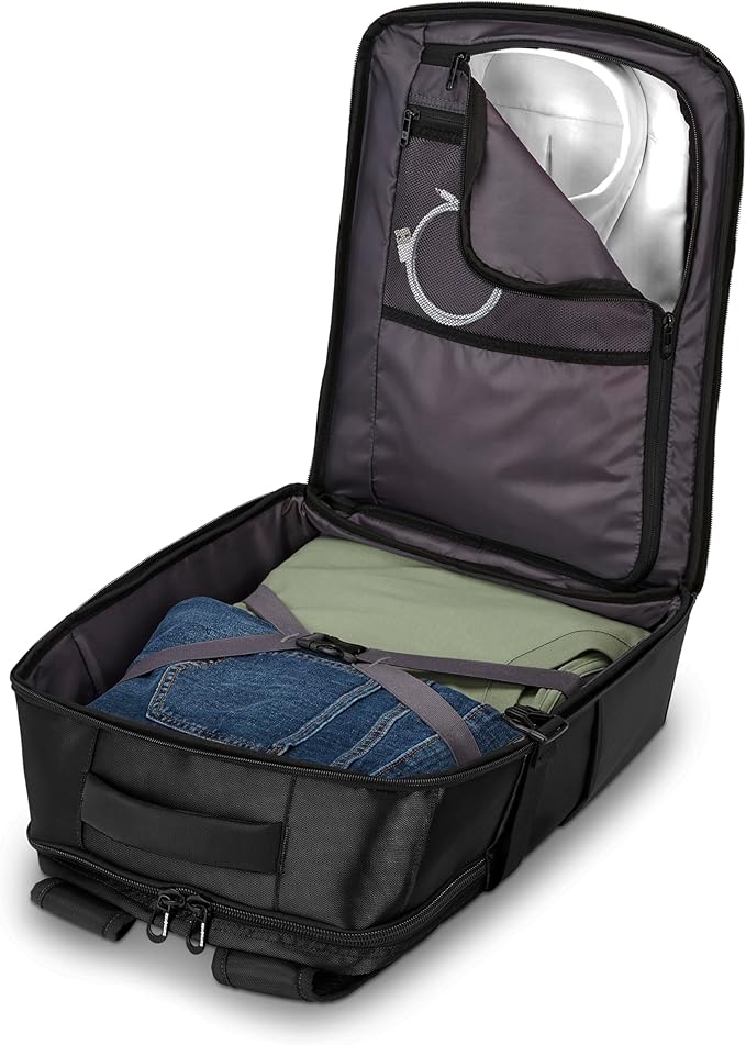 Samsonite Andante 2 Travel Backpack, One Size, Black